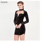 OEM Long Sleeve Skirt Girls Party Formal Black Casual Dresses