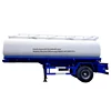 1Axle 15000 liters water tank trailer for sale/4 wheels water trailer tank/water tank semi trailer