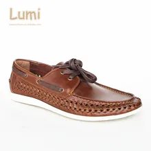 Fashion man loafer leather casual men dress shoes