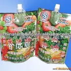 Liquid Pouch with Spout for Seasoning