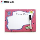 Kids educational magnetic writing board with dry eraser marker
