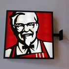 Front advertising led Vacuum foamed advertising light boxes