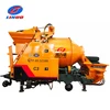 New model mobile concrete mixer with pump sale to india