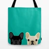 top quality clutch bag Custom made French Bulldog bags women tote handbag summer beach bag
