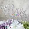 Wedding Birthday Party Decoration Glitter Rhinestone Diamond Crystal Cake Inserted Toppers
