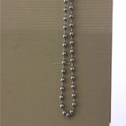 Stainless steel loop chains block out fabric zebra blind sheer shades