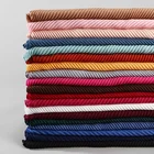 Wholesale fashion muslim women wrinkle plain linen pleated scarf cotton crinkle hijab
