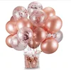 OP-6 Girls like pink color automatic inflatable balloon big size fit for any party ananas latex balloon