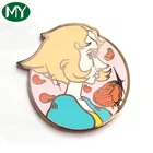 Professional design hard enamel pin badge