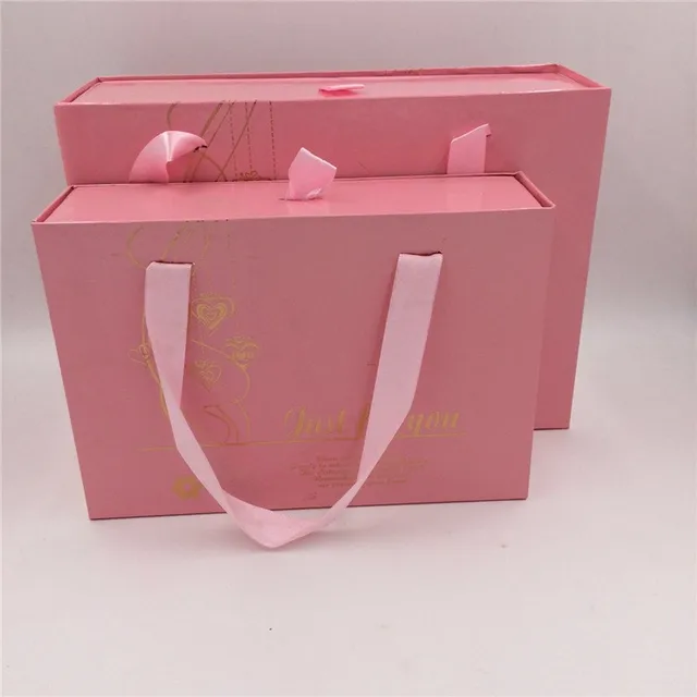 brown kraft paper handle shopping gift merchandise carry bags