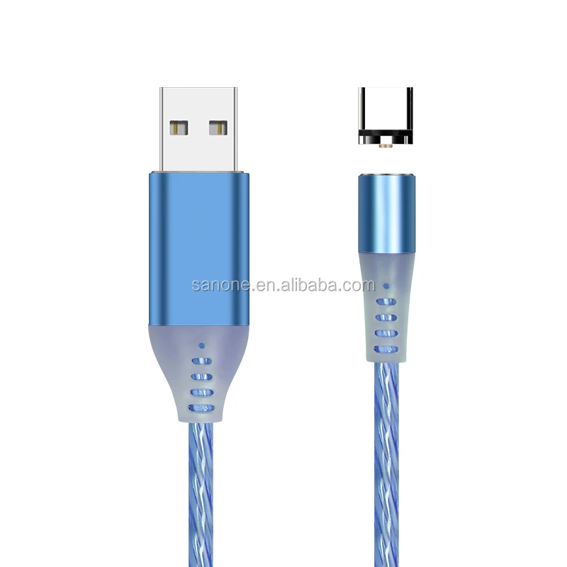 Magnetic 3in1 Aluminum Alloy 1m Android Mobile Phone Micro Usb Charging Cable for Huawei - ANKUX.COM