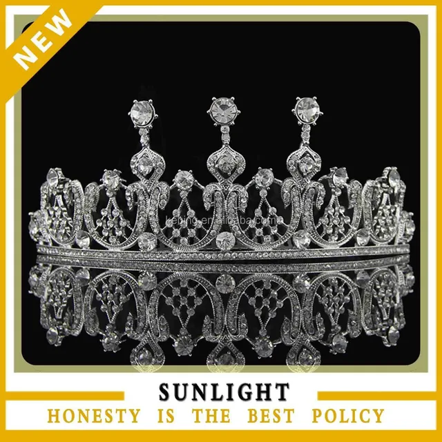 clear rhinestone tiaras