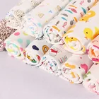 Cheap price custom baby interlock egyptian cotton printed sheet fabric