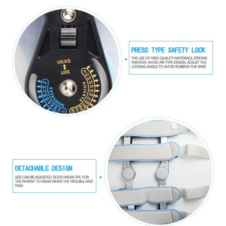 Medical health care adjustable knee brace for Medical Use (3)
