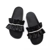 Pearl flat cool summer indoor and outdoor slippers for ladies
