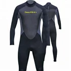 Men's back zip custom design fullsuit 3mm diving wet suits