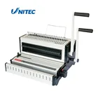 2019 New selling popular design combination wire and comb book binding machine