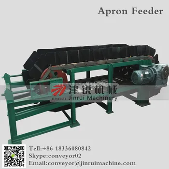 slate conveyor hanlding impact material apron feeder pans
