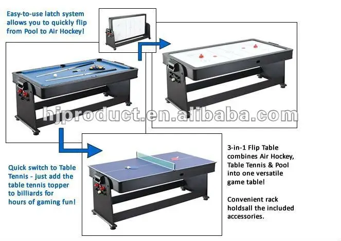 3 in 1 multi game table