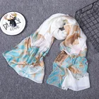 High Quality Latest Personalized Printed Ladies Fashion Silk Shawls Scarf