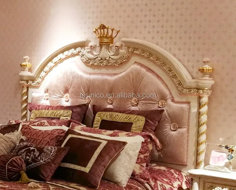 Luxury French Style 1.5m Princess Pink Bed,Luxury Girl's Bed Buy Pink