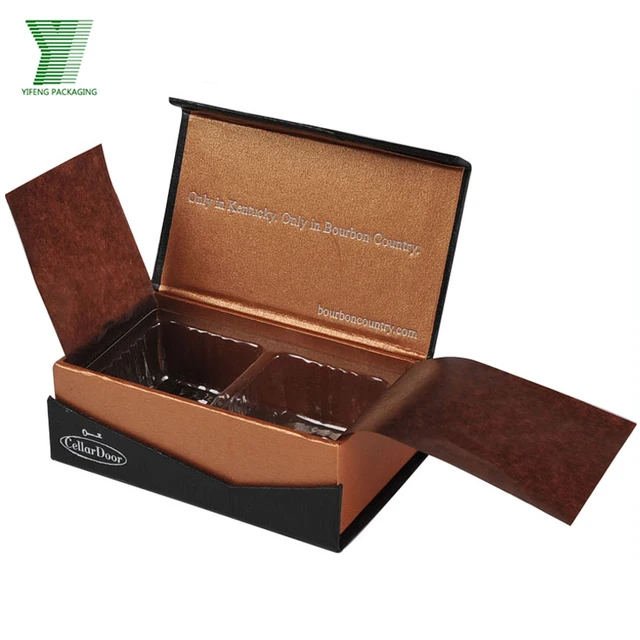 plastic divider magnet paper packaging gift chocolate box