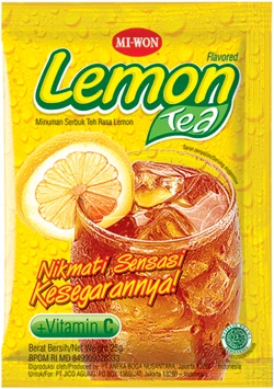 instant lemon tea drink powder