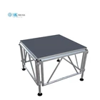 4'x4' Aluminum frame small easy install and move stage solution