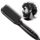 Hair Brush Auto Fast Straightener Brush Anion Straightening Ceramic Faster Heating Brush Curly Hair Comb Irons