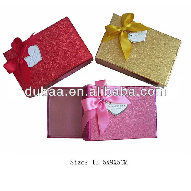 handmade paper packing box silk gift boxes,empty small gift