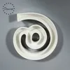 Wholesale ceramic dinnerware porcelain plates white symbol letter ceramic olive tray