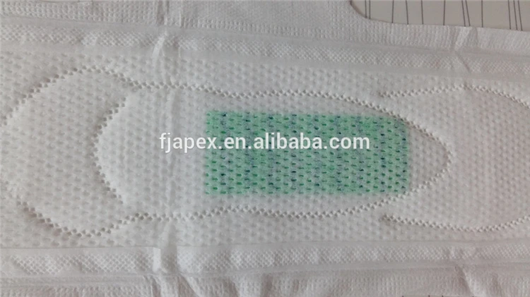 Good quality breathable 280mm anion sanitary napkin for night use