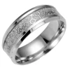 Cheap Stainless Steel Ring Size 9 With Love Words Wedding Ring