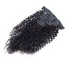 Brazilian Kinky Curly Clip In Hair Extensions