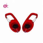 Factory price aluminum promotion custom led keychain with carabiner
