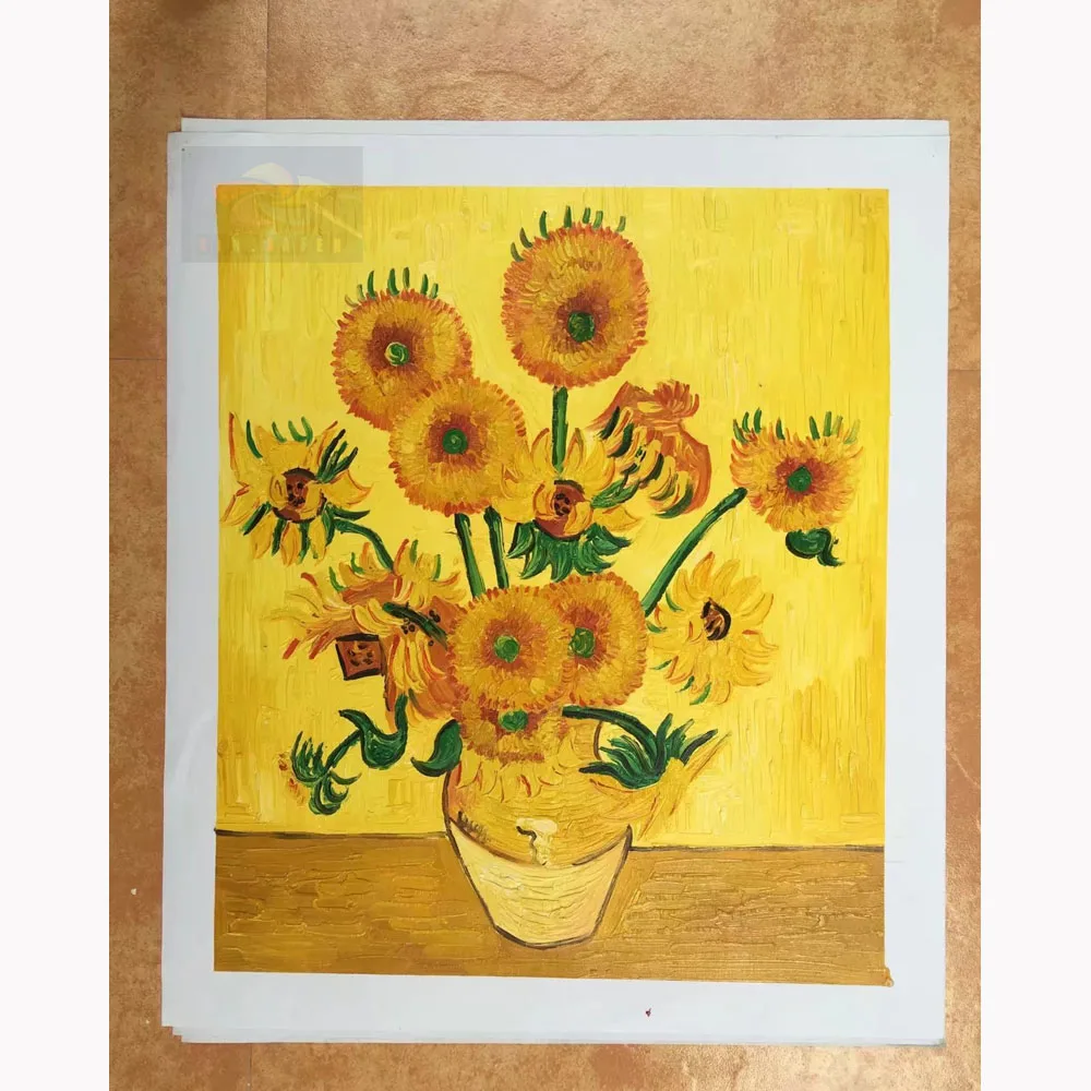 Van Gogh painting sunflower lost sky 006 (1)