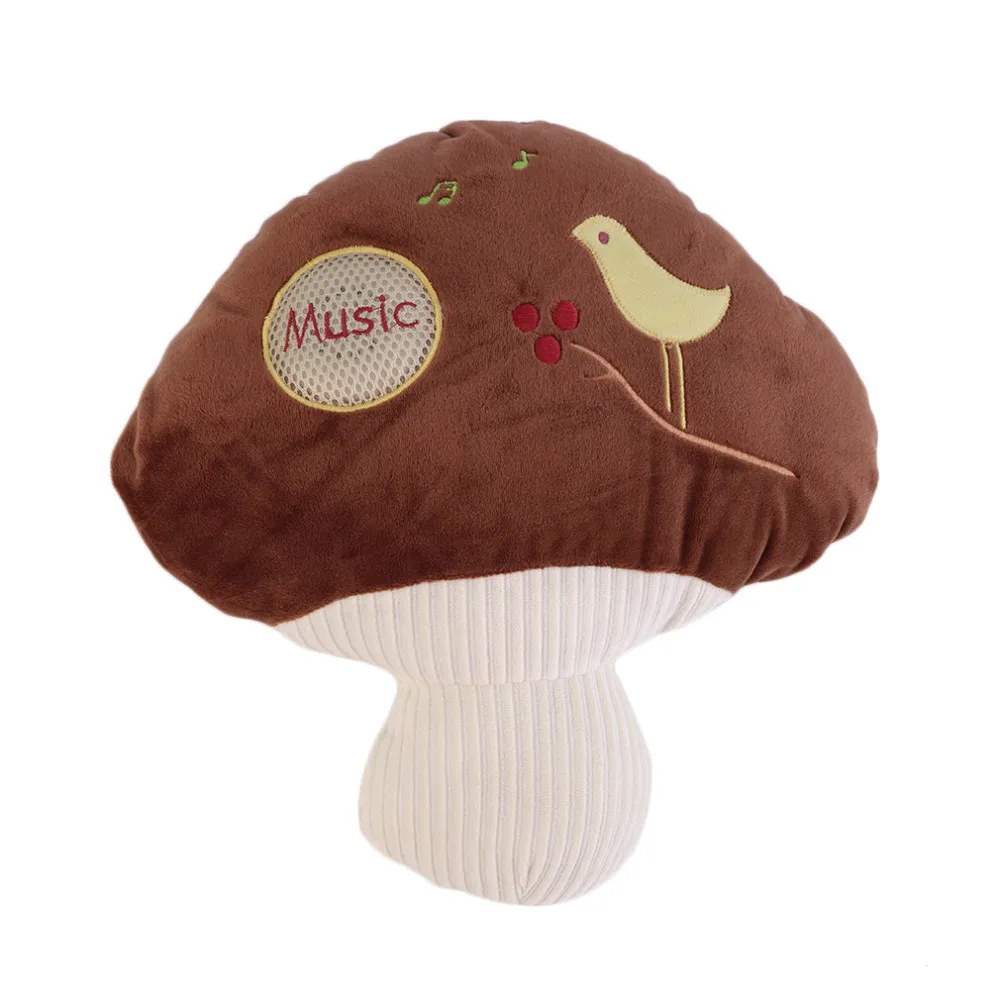 Mushroom Shape Soft Music Pillow mini Speaker for 3.5mm MP3/MP4 Music Device