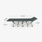 Manufacture Folding Portable Commercial Bed Antique Iron Folding Bed