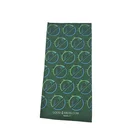 Pink Custom Cycling Bandana Fabric Tie With Logo White