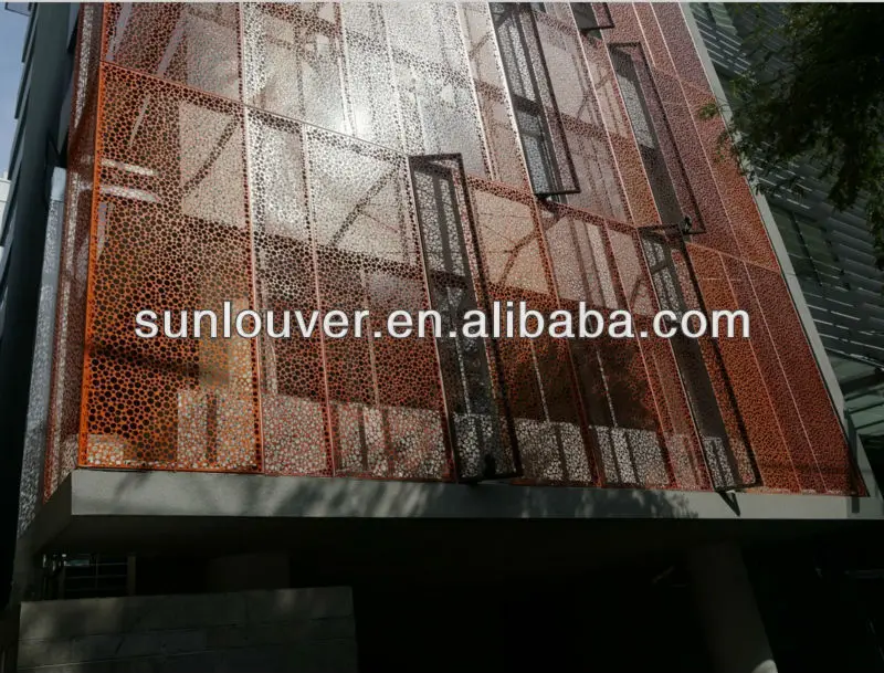 Alucobond Aluminum Perforated Cladding Panel for curtain wall