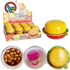 Good Price Surprise Toy Hamburger Shape Chocolate Egg For Halal