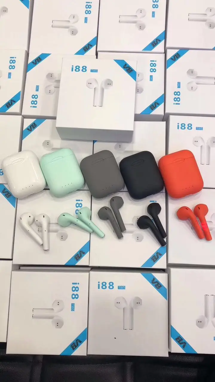 i12 i13TWS 2019 new best selling mobile phone headset earphones wireless earbuds i88 - ANKUX.COM