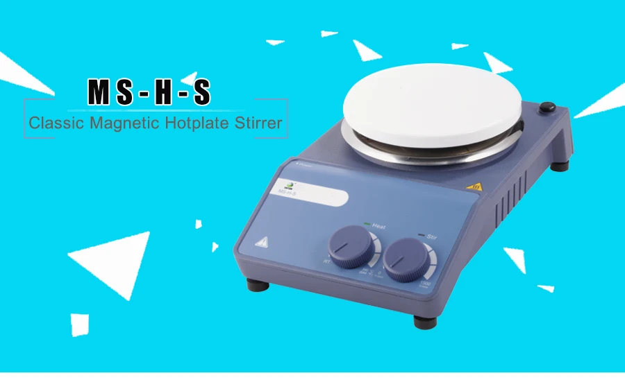 MS-H-S 340 Degree Classic Magnetic Hotplate Stirrer with RS232 Connector