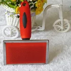 Professional Large Dog Pet Poodle Animal Slicker Brush For Hair Cleaning And Grooming