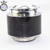 Real Carbon Fiber 3 Inch Racing Air Filter High Flow Washable Air Filter