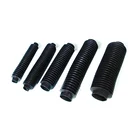 small silicone rubber bellows for cnc machine
