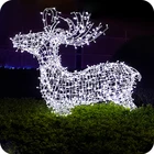 Led Large Led Large Christmas Decorations Outdoor Led Lighted Reindeer
