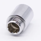 TAIZHOU YUHUAN CHUMEN Chromed CP BRASS pipe fitting