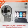 Newest 3D portable face skin analysis beauty machine with English and Spanish version software