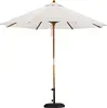 Cheap outdoor patio garden waterproof solar beach umbrella